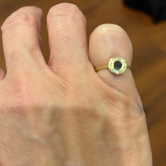 Ippolita Gold Ring with topaz stone 18k gold - Picture 3 of 7